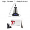 Pack Vaporisateur Arizer Extreme Q + Cigarette Electronique E-Noted