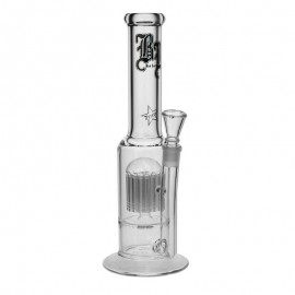 Glass Bong 24-arm Tree Perco Black Leaf