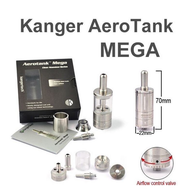 AeroTank Mega KangerTech : Tank double Coil
