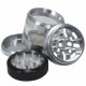 Grinder pollinisateur 4 pièces 56 mm transparent avec fenêtre Kannastor