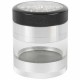 Grinder pollinisateur 4 pièces 56 mm transparent avec fenêtre Kannastor