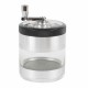 Grinder pollinisateur 4 pièces 76 mm avec manivelle et fenêtre Kannastor