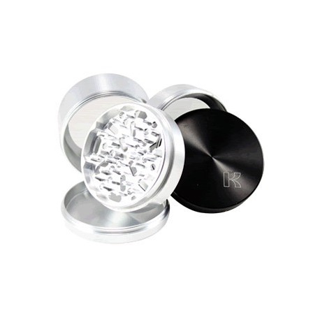 Grinder 5 pièces 76 mm avec double filtre pollinisateur Kannastor