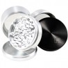 Grinder 5 pièces 76 mm avec double filtre pollinisateur Kannastor