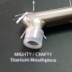 Mighty/Crafty joints embout buccal verre et titane FTV