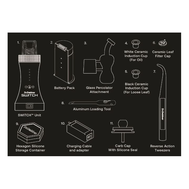 Dr Dabber Switch Glow In The Dark - Edition Limitée