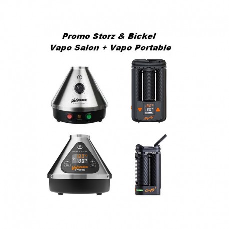 Promo Storz & Bickel vapo portable + vapo salon