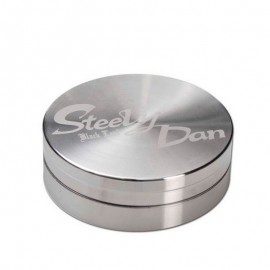 Steely Dan Stainless Steel Grinder 2 parts 59mm - Black Leaf