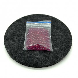 QaromaShop 3mm Ruby Pearls