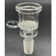 QaromaShop Dimpled Adapter XL Glass Bowl 18mm