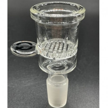 QaromaShop Dimpled Adapter XL Glass Bowl 18mm