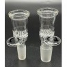 QaromaShop Adapter Short Glass Bowl (14/18mm)