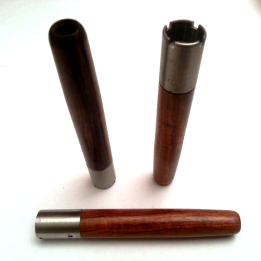 Tuyau d'aspiration en bois Arizer Solo Ed's TNT - docteur vaporisateur