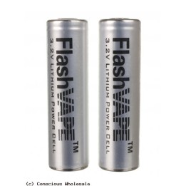 Piles FlashVape S-1 (Pack 2 batteries Flashvape) - docteur-vaporisateur.com