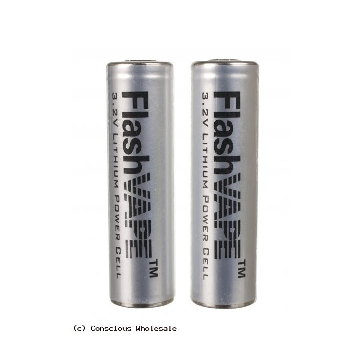 Piles FlashVape S-1 (Pack 2 batteries Flashvape) - docteur-vaporisateur.com