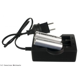 Kit FlashVape S-2 (chargeur + 2 batteries 3,7v) - docteur-vaporisateur.com