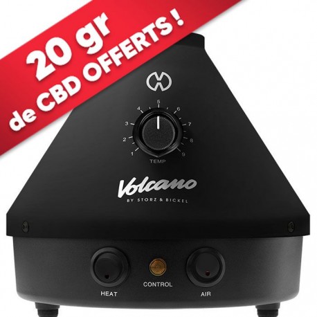 Volcano Classic Onyx - Vaporisateur de Salon