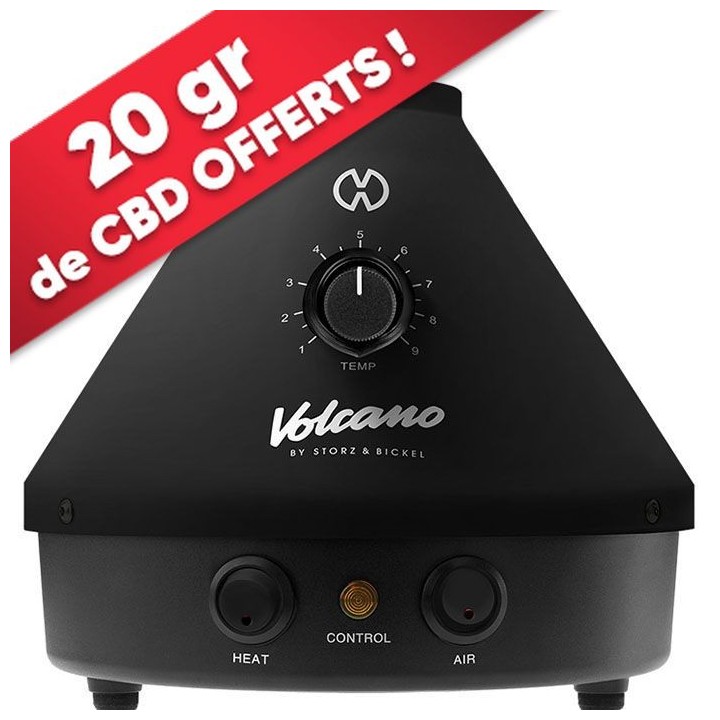 Volcano Classic Onyx - Vaporisateur de Salon