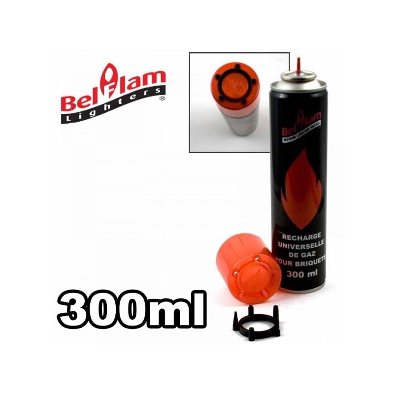 Recharge Gaz Briquet 300ml Belflam - Livré en 24/72h