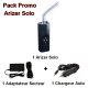 Pack Arizer Solo + Adapatateur secteur + Chargeur Auto