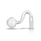 Oil Burner Glass Pipe 14mm - Pipe en Verre pour Concentrés