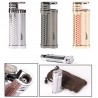 Briquet chalumeau Eurojet hot chrome rechargeable