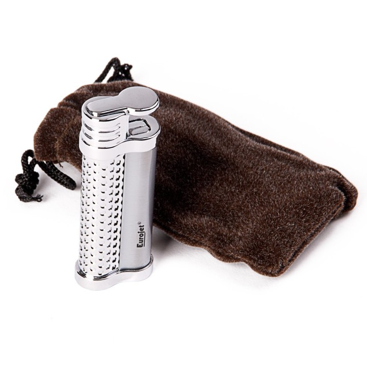 Briquet chalumeau Eurojet hot chrome - Docteur-Vaporisateur.com