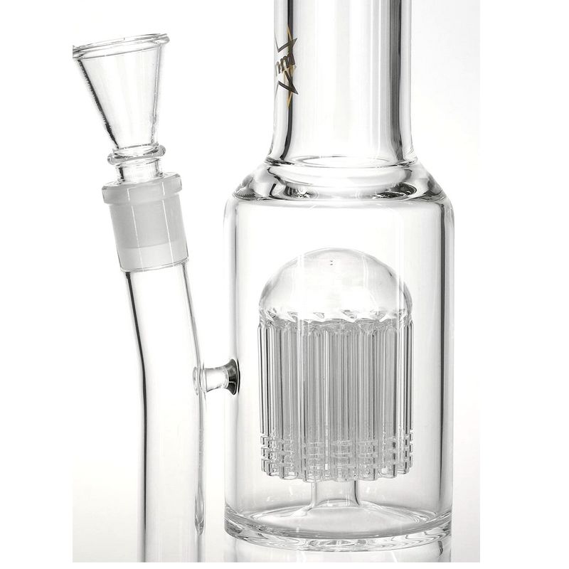 bong percolator 24 arms blach leaf