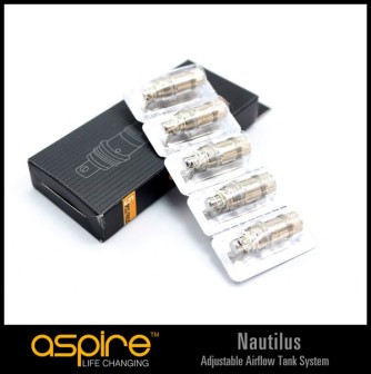 Résistances et Mèches Aspire Nautilus - Docteur-Vaporisateur.com