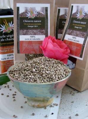 Graine de chanvre, chenevis, cannabis bio - docteur-vaporisateur.com