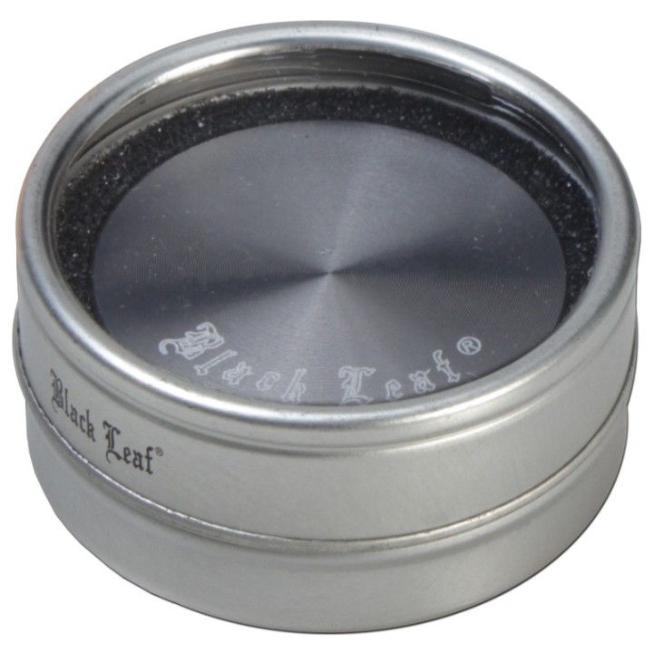 Grinder 2p 40mm Black Leaf - docteur-vaporisateur.com