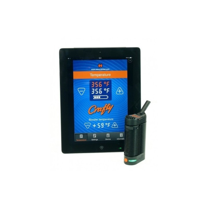Crafty : Le mini vaporisateur portable volcano - docteur vaporisateur