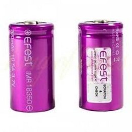 Accus 18350 Efest 3,7v