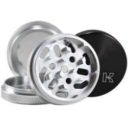 Grinder pollinisateur 4 pièces 76 mm - Kannastor - docteur-vaporisateur.com