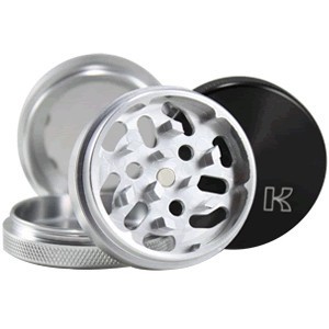 Grinder pollinisateur 4 pièces 76 mm - Kannastor - docteur-vaporisateur.com