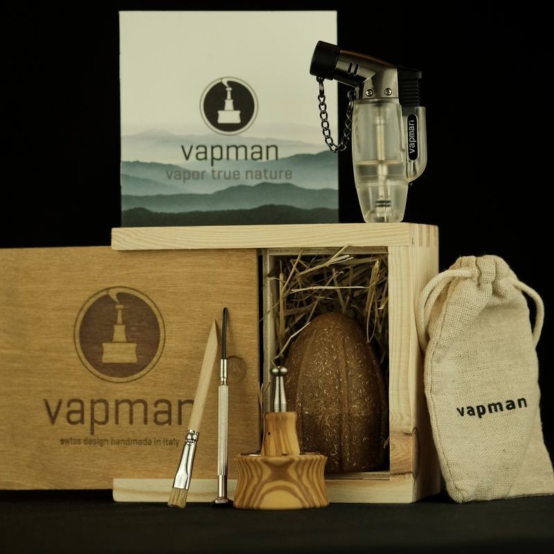 Vaporisateur Vapman Basic - Chauffe Manuelle et Bouffées à la Demande
