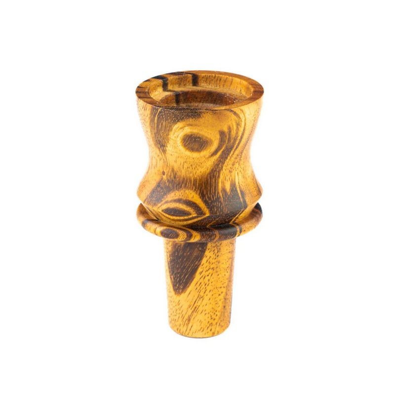FlowerPot TigerWood Dual Purpose Wood Bowl Ed's TnT - Cannabis Hardware