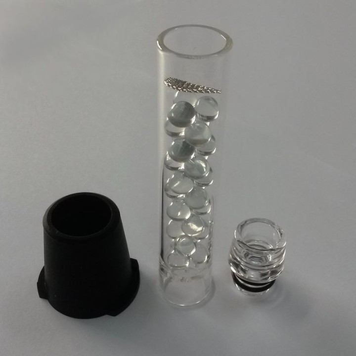 Embout Buccal en Verre Démontable avec Billes pour Venty