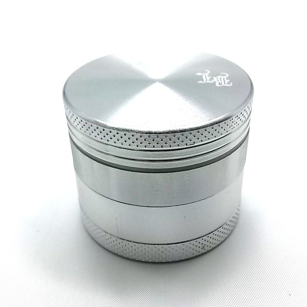 Grinder Black Leaf 4 pièces 40mm pollinisateur (pollen) - docteur-vaporisateur.com