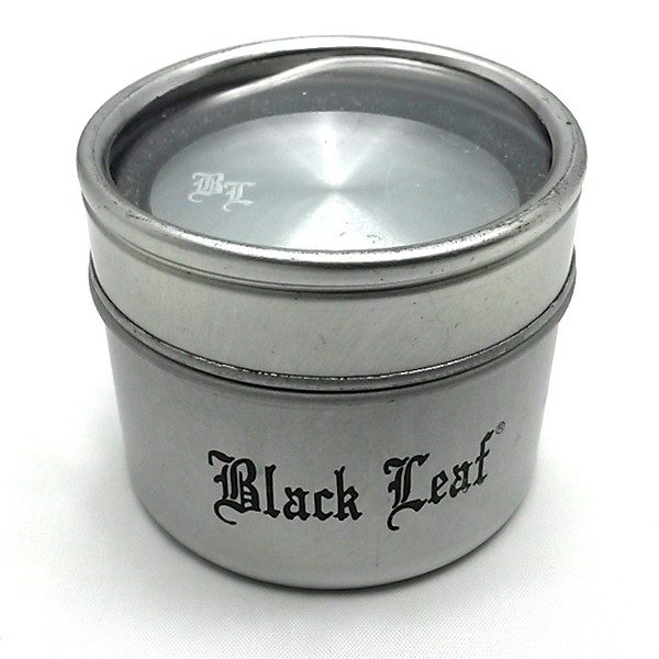 Grinder Black Leaf 4 pièces 40mm pollinisateur (pollen) - docteur-vaporisateur.com