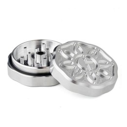 Two Piece Fine Grinder - Cannabis Hardware