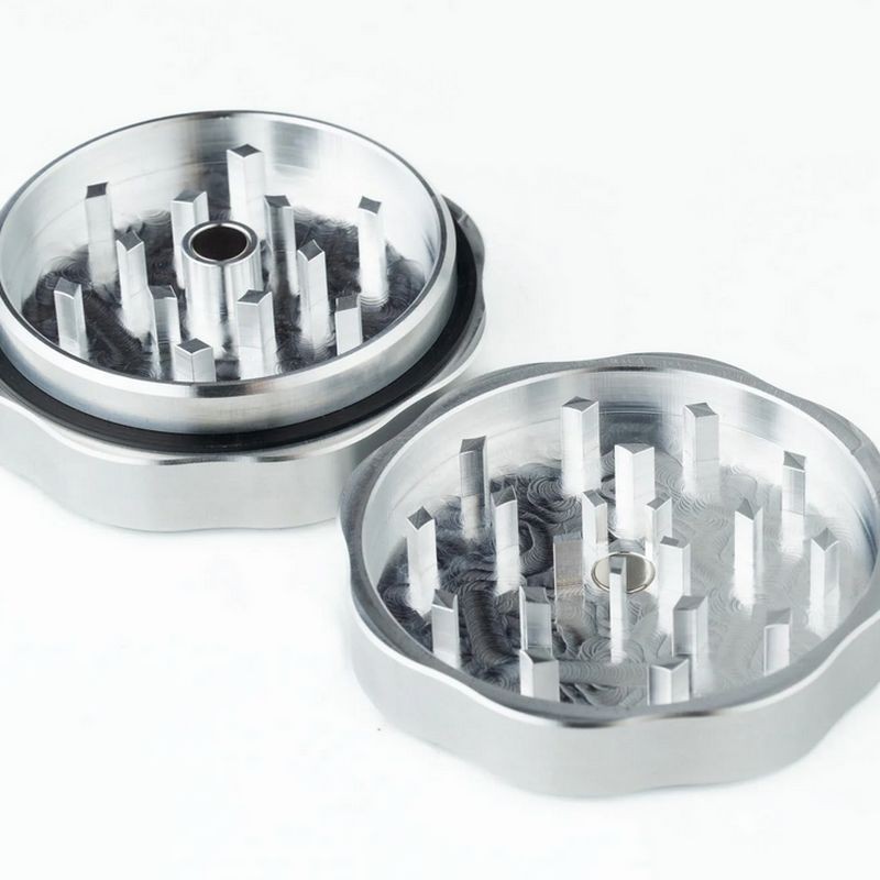Two Piece Fine Grinder - Cannabis Hardware