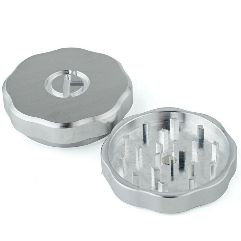 Two Piece Fine Grinder - Cannabis Hardware