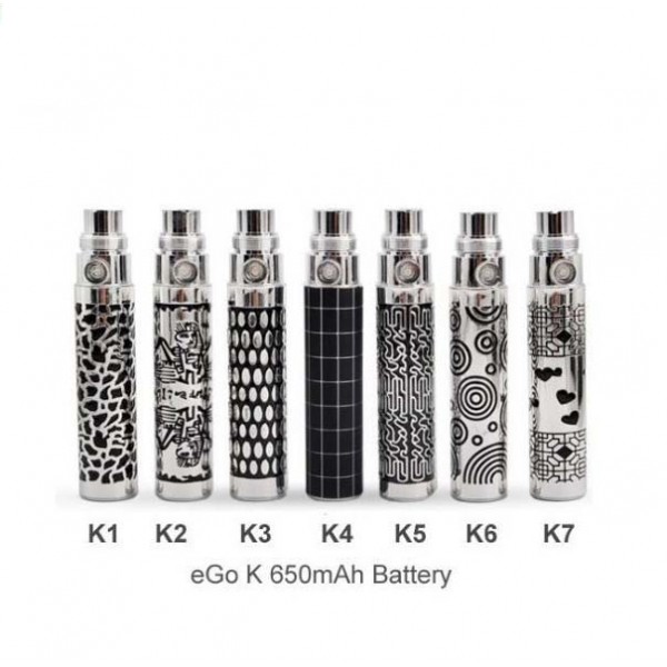 Batterie Ego K 650 mah (avec gravure) - docteur-vaporisateur.com