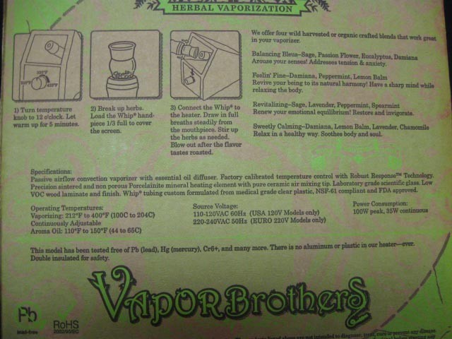 Vaporisateur VaporBrothers Vaporizer - Docteur-Vaporisateur.com
