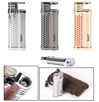 Briquet chalumeau Eurojet hot chrome - Docteur-Vaporisateur.com