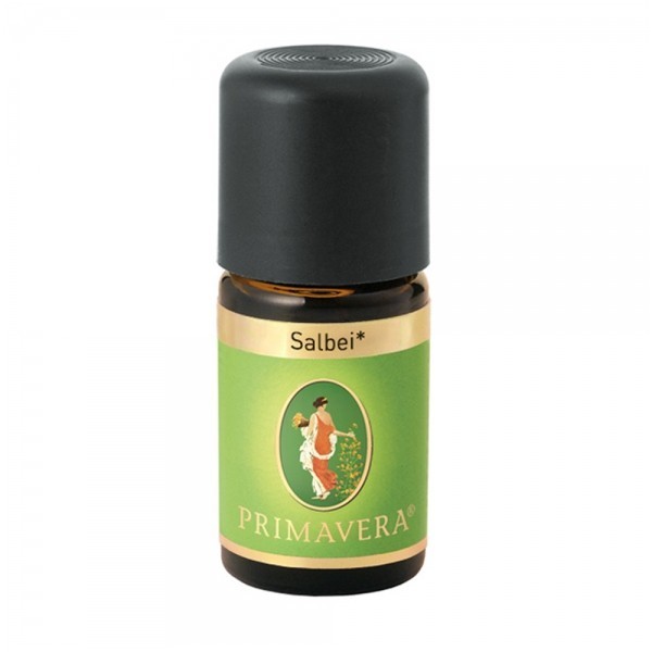 Huile essentielle de Sauge Bio Primavera 5 ml - Docteur-Vaporisateur.com