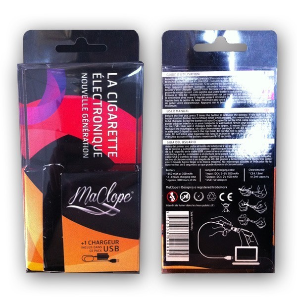 Cigarette électronique Rock and Roll Ma Clope Blister - Docteur-Vaporisateur.com