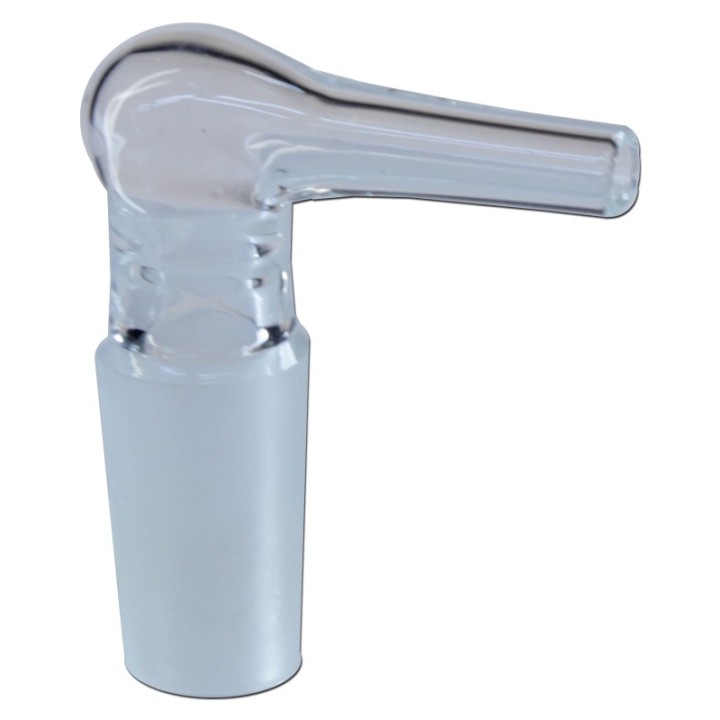 Adaptateur en verre pour tuyau flexible 7mm - docteur-vaporisateur.com