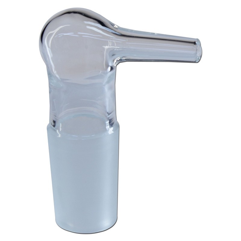 Adaptateur en verre pour tuyau flexible 7mm - docteur-vaporisateur.com